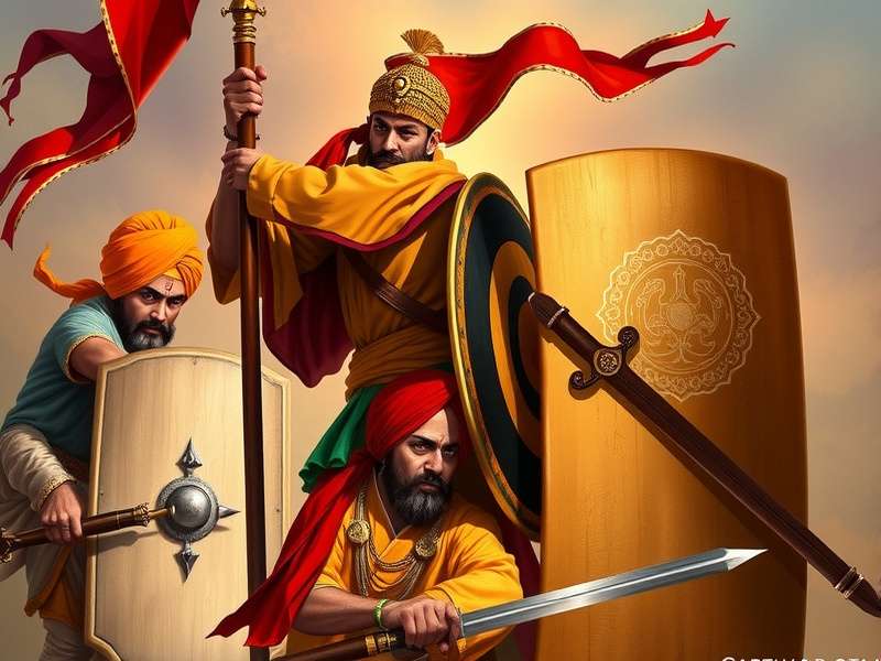 Sikh Shield Bearers Game Banner